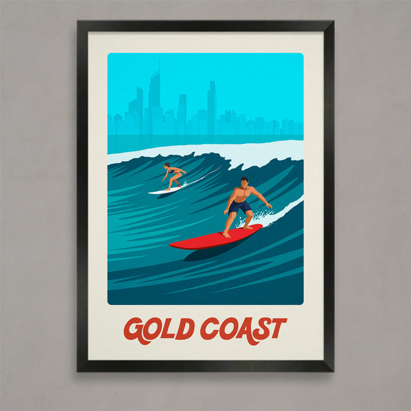 Gold Coast Surf Poster