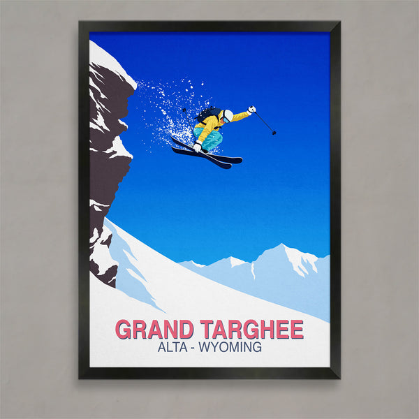 Grand Targhee ski poster