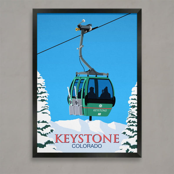 Keystone ski poster