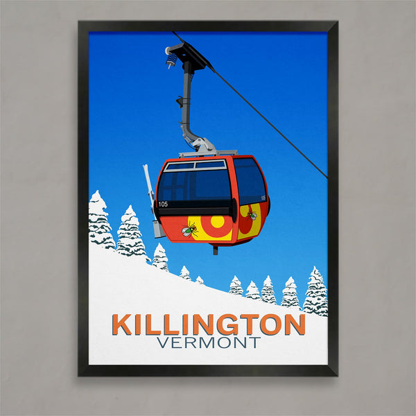 Killington gondola poster