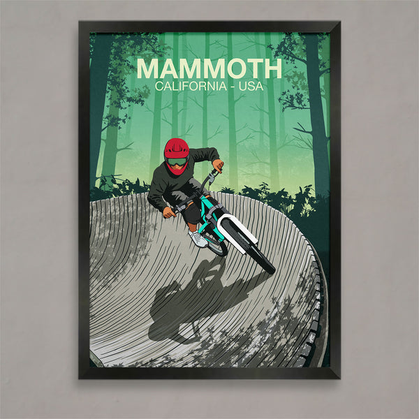 Mammoth Mountain Bike Poster