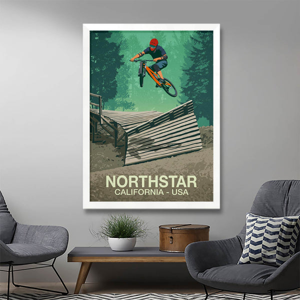 Vélo de montagne Northstar Poster