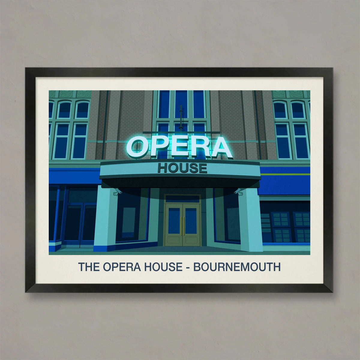 THE OPERA HOUSE NIGHTCLUB POSTER – Ski Poster & Art Prints - Shop ...
