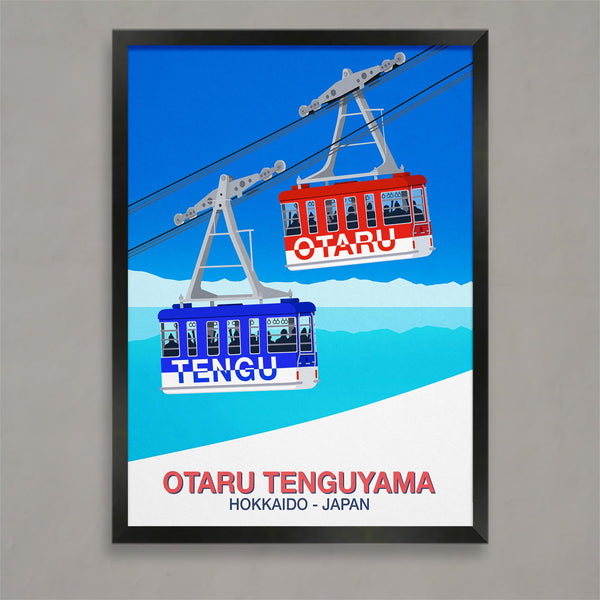 Affiche de ski Otaru Tenguyama