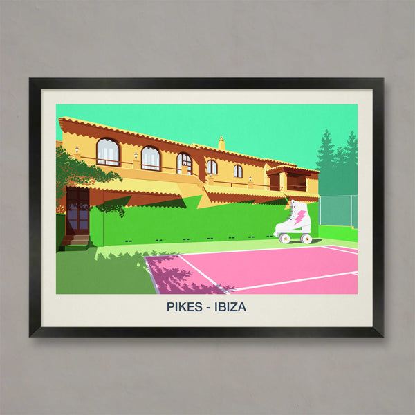 PIKES HOTEL POSTER