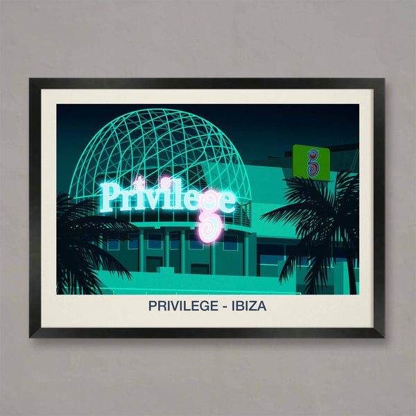 AFFICHE NIGHTCLUB PRIVILÈGE