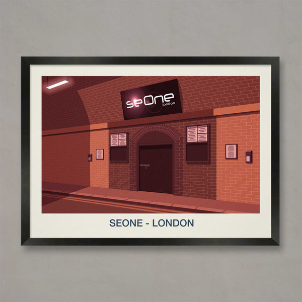 SEONE NIGHTCLUB POSTER