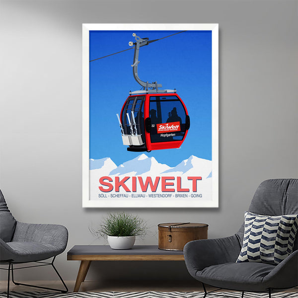 Skiwelt poster