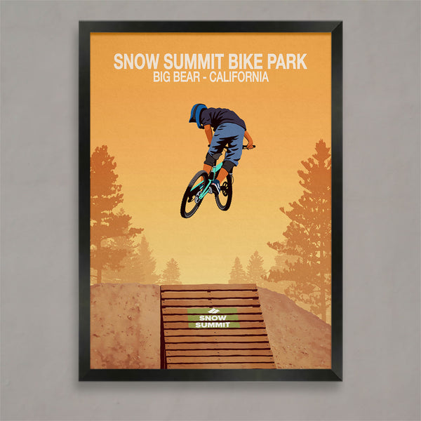 Snow Summit Bike Park Poster