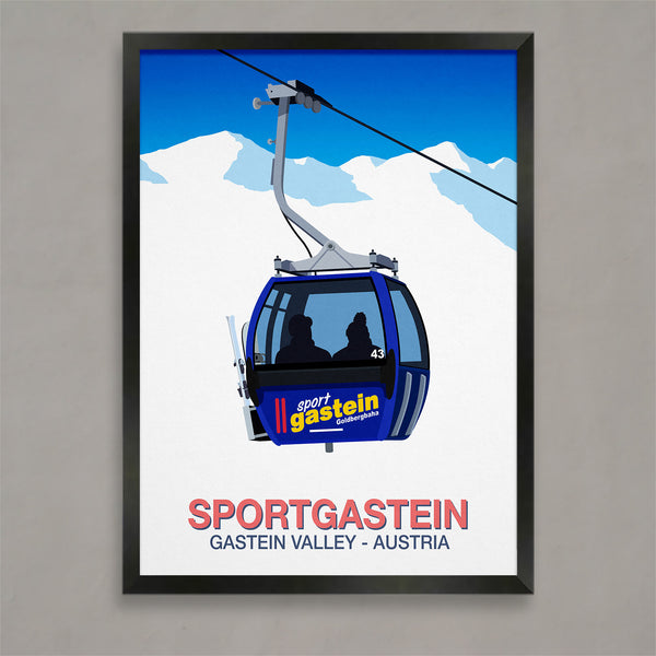 Sportgastein ski poster