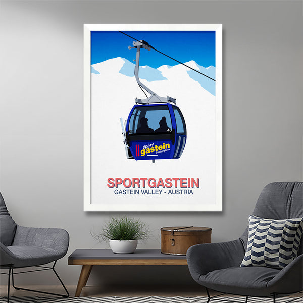 Sportgastein ski poster