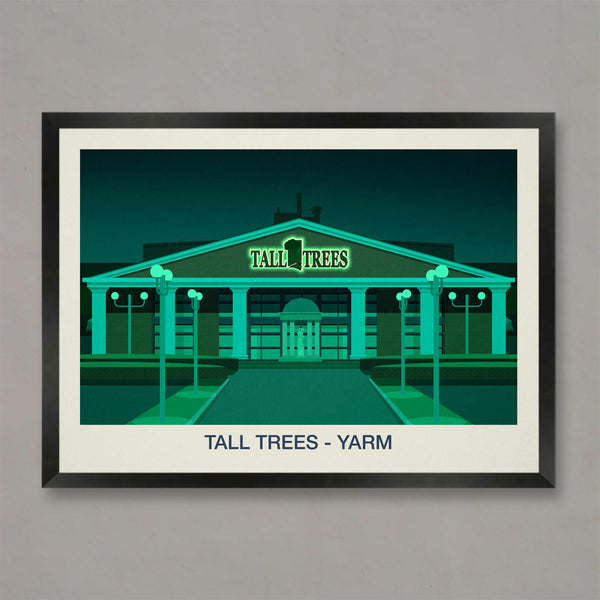 TALL TREES NIGHTCLUB POSTER