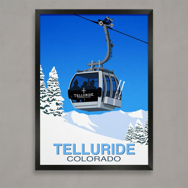 Telluride ski poster