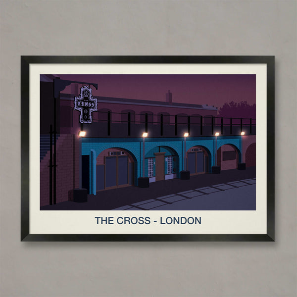 THE CROSS NIGHTCLUB POSTER