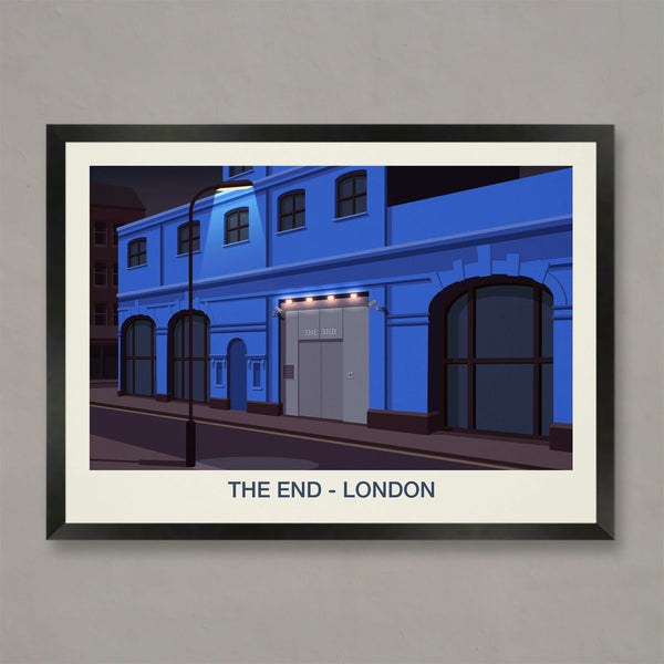 THE END NIGHTCLUB POSTER