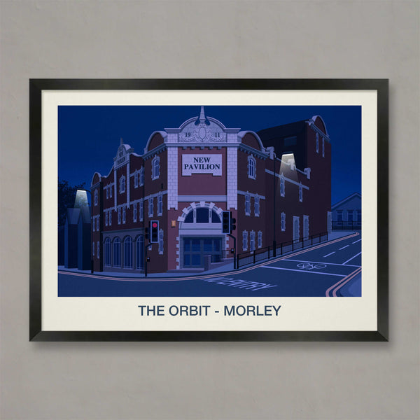 THE ORBIT NIGHTCLUB POSTER