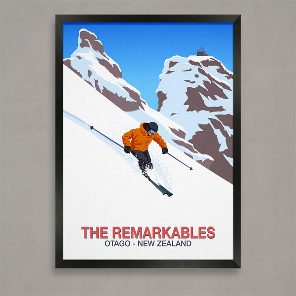 L'affiche de ski des Remarquables