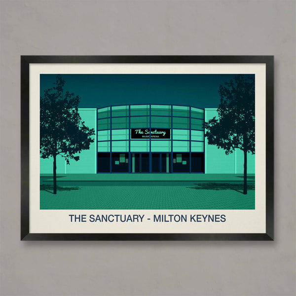 THE SANCTUARY NIGHTCLUB POSTER