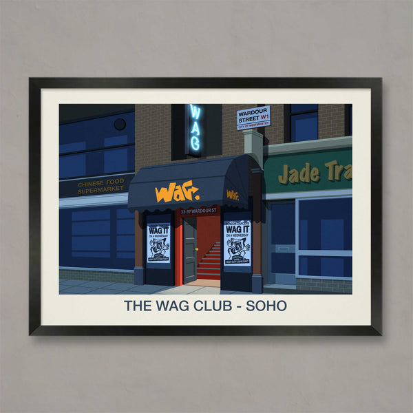 THE WAG CLUB POSTER