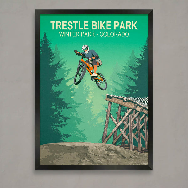 Trestle bike park poster