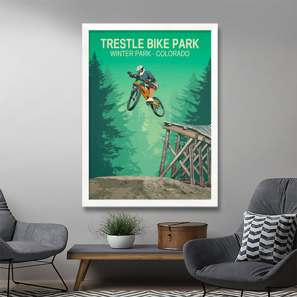 Trestle bike park poster