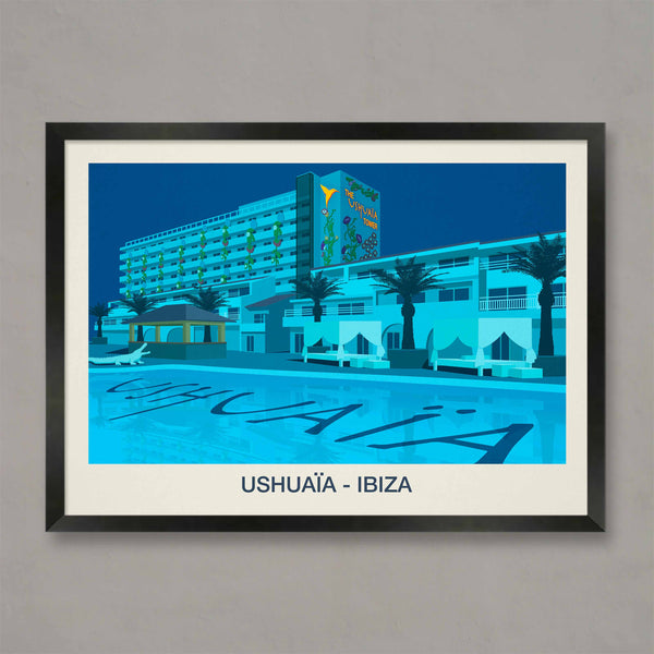 USHUAIA HOTEL POSTER