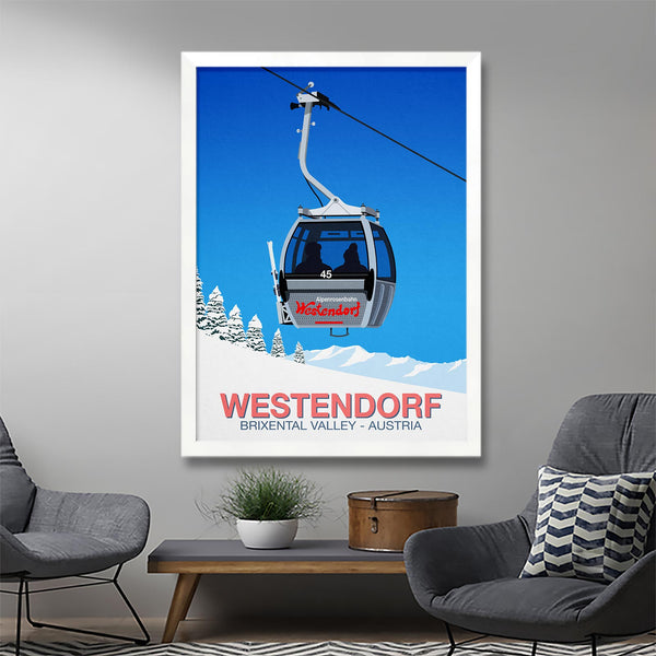Westendorf ski poster